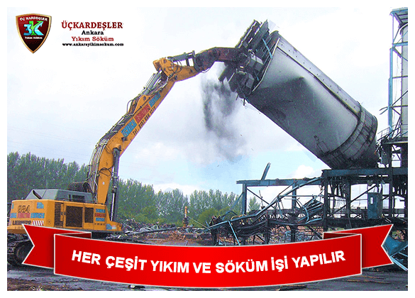 Ankara Yıkımcı Söküm Hurdası